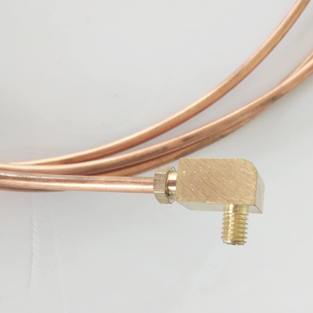 Rura okrągła miedziana, Cewka z rurką miedzianą 1M Miękka cewka do okrągłych rur klimatyzacyjnych w wielu rozmiarach(12x1.5mm)