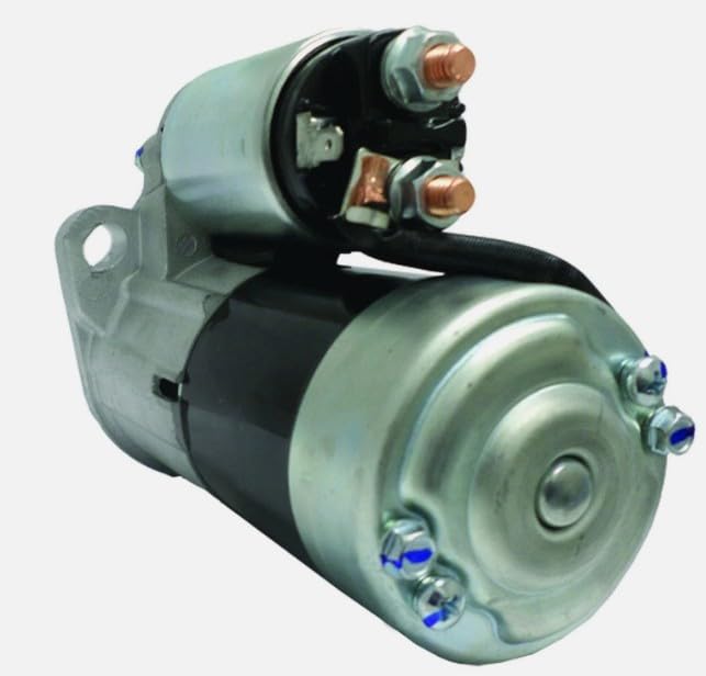 Premium 12V 8T CW Starter Compatible with Hyster Lift Truck H25XL H35XL H40XL H50XL H60XL M4121G Mazda Gas 1985-2006 Yale Lift Truck GE F2 GE FE GE UA GE VA Mazda Gas 1999-2006 M0T92581 FFSN-18-400