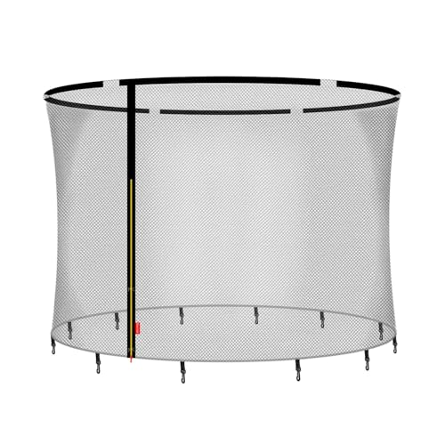 Baunsal® Trampolin Sicherheitsnetz Ø 305 cm (FGOS) für 8 Netzstangen...