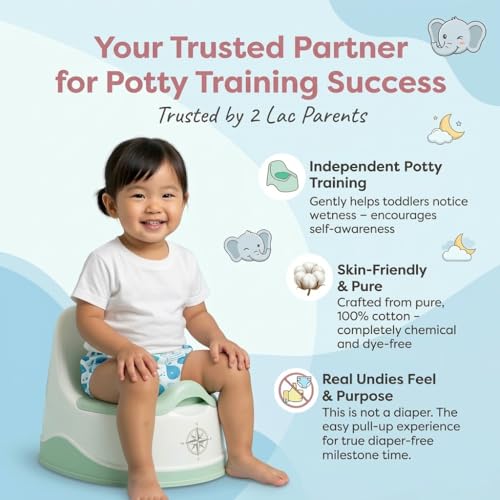 Image of SNUGKINS Snug Potty Training Pull-up Pants for Babies /Toddlers /Kids | 100% Pure Cotton | Washable & Reusable | (Size 7, Fits 7 Years - 8 Years) |Evileye & Watermelon Pack of 2