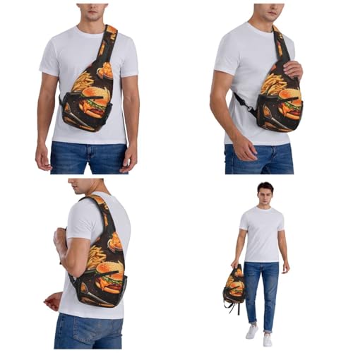 Sling Bag para Mujer y Hombre Mochila de Pecho Crossbody miniatura 6