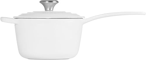 Miniatura 107 de Le Creuset Cacerola Signature de hierro fundido esmaltado, 2.25 cuartos de galón., Marsella Marseille