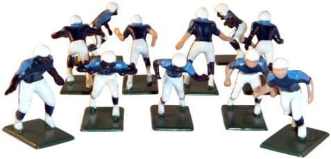 Electric Football 11 Regular Size Men in Dark Blue Light Blue Home Uniform
