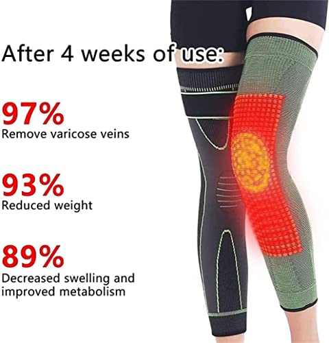 Aqisi Tourmaline Acupressure Selfheating Knee Sleeve ,Tourmaline Acupressure Self-Heating Shaping Knee Sleeve, Acupressure Shaping Knee Pads (X-L) #TOP1