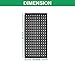 WELL GRILL TRU Infrared Cooking Grate for Charbroil Performance 2 Burner Gas Grill, 43.2 cm Grill Grate Replacement Parts for Charbroil 463633316 463370719 463672016 463672219 463672216 G460-0500-W1