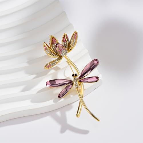Image of Fashion Dragonfly Booch Pin Jewelry Gift for Women