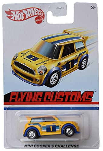 Hot Wheels Mini Cooper S Challenge bolide en métal Flying Customs