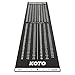 KOTO - Dartteppich Mit Abwurflinie Checkout Schwarz, 237x60cm Dartmatte, Mit Score-Indikation