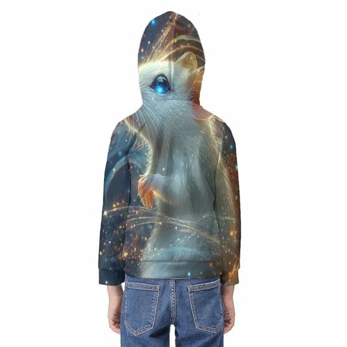 Sweat 3D souris étoilée enfant pull chaud et stylé 9-11 ans - 6