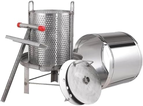 Extractor de miel manual de 2 marcos para restaurantes, cocinas y hoteles.