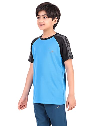 Image of Vector X OKT-227 Kid's 100% Polyester Printed Round Neck T-Shirt, Short Sleeves, Casual Wear for Boys Clothing, Short Sleeves, Casual Wear for Boys Clothing