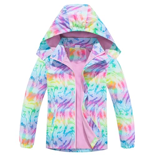 Manteau coupe-vent fille contre le froid et la pluie fine de mi-saison