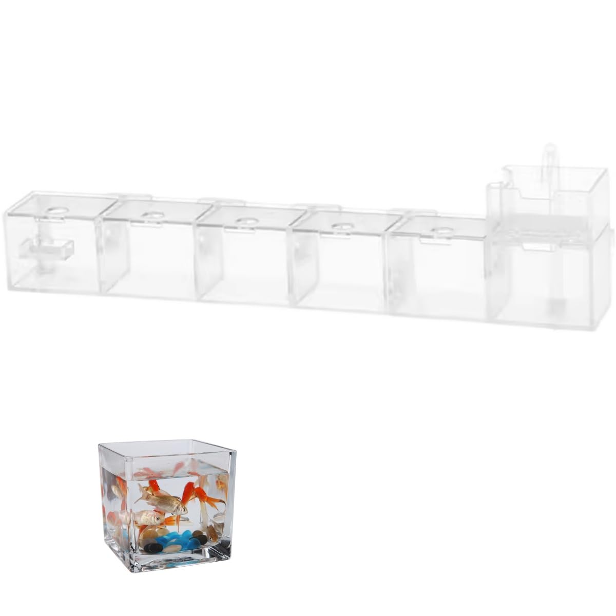 Amazon | Auyyhui 壁掛けフィルター 湿式・乾式分離 上部フィルター