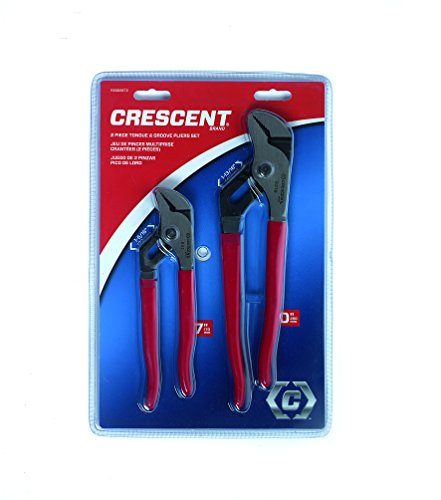 Crescent R200Set2 2 Piece 7-Inch And 10-Inch Tongue And Groove Plier Set #TOP2