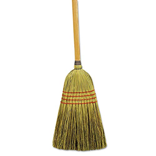 Boardwalk Mixed Fiber Maid Broom Mixed Fiber Bristles 55 Overall Length Natural