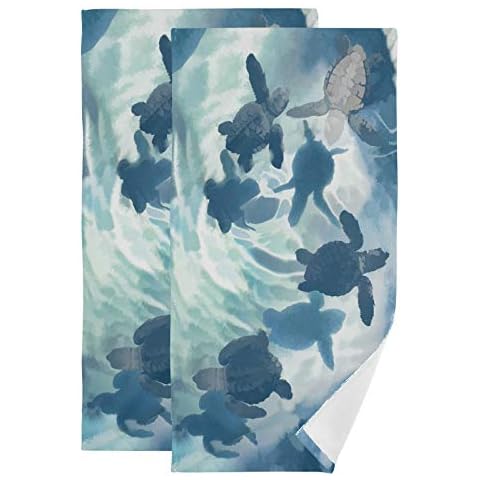Vdsrup Ocean Sea Turtles Towel Set Cover