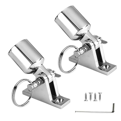 Charnière de pont pour bateau bimini lot de 2 accessoires auvent marin