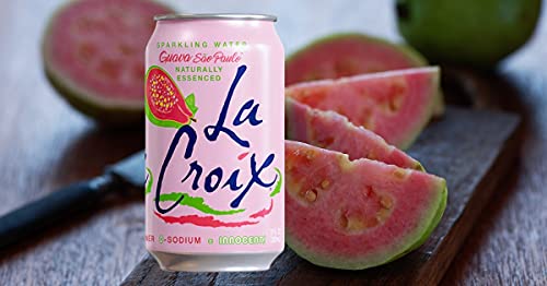 La Croix Guava Sao Paulo Sparkling Water, 12oz (Pack of 12, Total of 120oz)