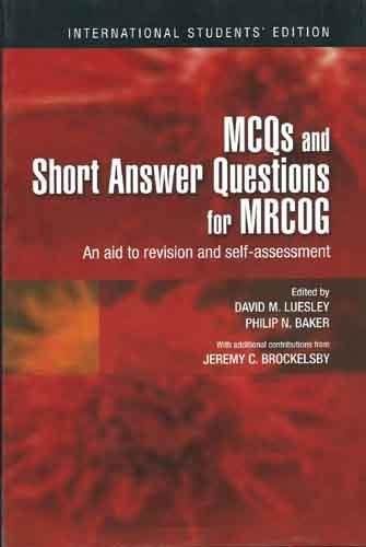 MCQs and Short Answer Questions for MRCOg      Paperback – Import, January 1, 2004