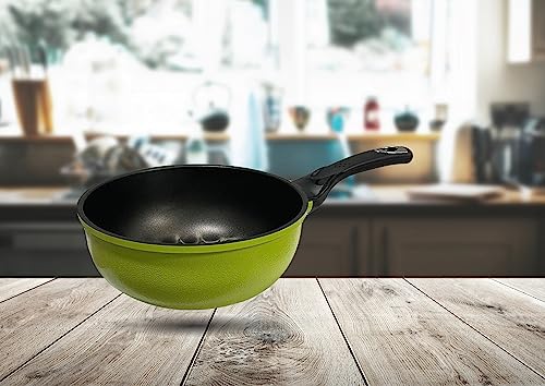 Sartén Wok 3D Diamond Antiadherente 20 cm