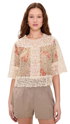 Blusa estampada Luisa para mujer Sea miniatura 1