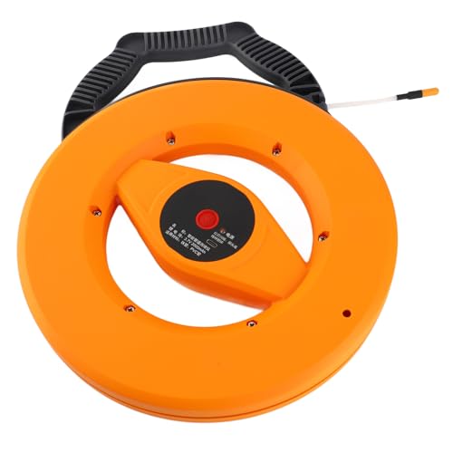 Fafeicy Detector de Obstrucción de Tuberías Escáner de Tuberías Impermeable de 30 M con Recordatorio de Sonido de Zumbido para de Acero, Hierro y PVC Probador de Obstrucción Portátil para Fontaneros