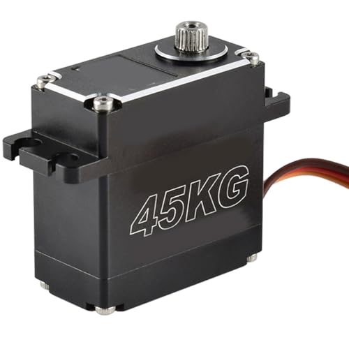 Mllepjdh 180 Coreless Motor Servo-besturing van de aluminium behuizing, DSC45MG 45KG klasse metalen transmissie voor personenauto's en vrachtwagens