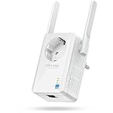 TP Link Répéteur 300 Mbps Wi Fi N, 1 Port Ethernet, Prise Intégrée, Compatibilité Universelle, Installation Facile (TL WA860RE)