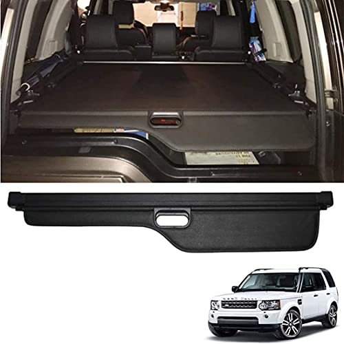 Car Retractable Rear Trunk Parcel Shelf for Land Rover Discovery 4 LR4 2010-2017, Auto Luggage Cargo Shield Cover Replacement Boot Shelves Tail Box Partition Interior Security Decoration Accessories