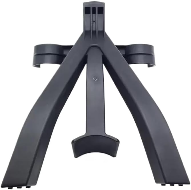 Universal Motorcycle Fork Brace Plug-in Side Stand Support Multi Bracket Protector Kickstand for ATV UTV Motocross(Orange)