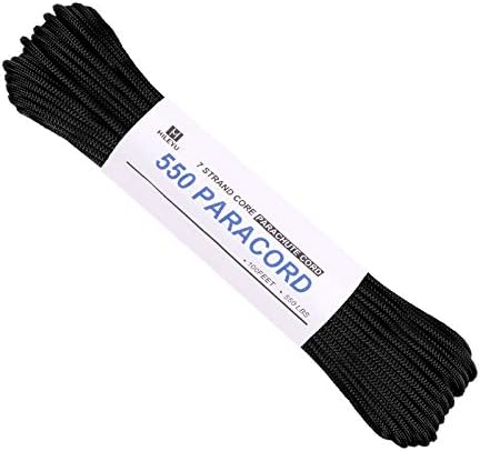 Hileyu Parachute Cord 4mm 6 Colors 100 Feet Paracord Cord 550 Multifunction Type III Paracord Ropes 550lb Survival Paracord Random Combo Crafting Kit 7 Strand Cord Tent Rope Outdoor Survival Rope