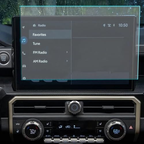 Film de protection pour GPS Toyota 4Runner 2025 de 14 pouces en verre trempé