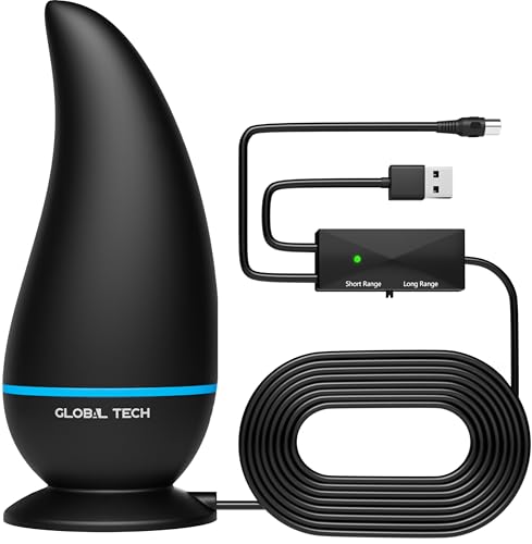 Antenas Tv Interiores Portatiles Marca GLOBAL TECH