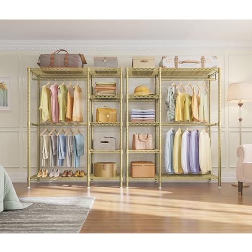 Image of VIPEK V7 Garment Rack with Shelves Portable Closet for Hanging Clothes
