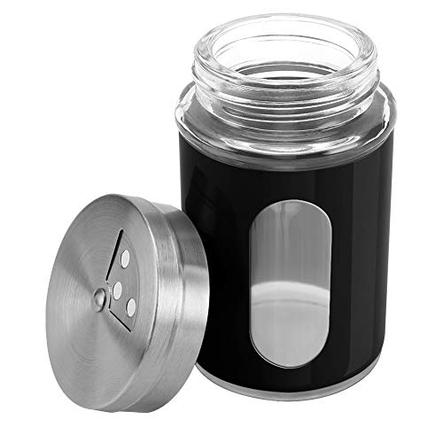 image for Accmor 2pcs Salt and Pepper Shakers,Stainless Steel Shaker for Salt Po