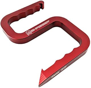 Motis - Snagger Tool for Firefighting, a Powerful Multi Tool Firefighter Gear, Firefighter Tools, Red