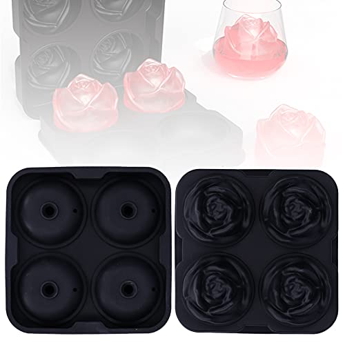 Molde para Cubitos de Hielo en Forma de Rosa Vivid miniatura 4