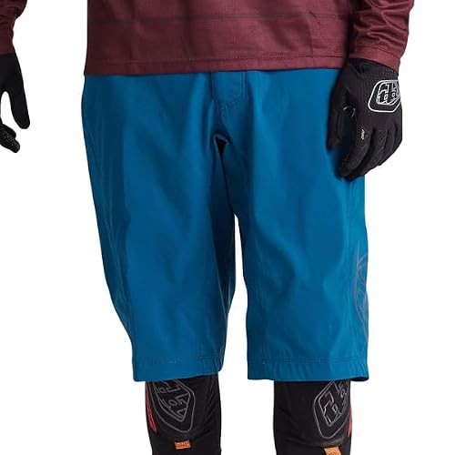 Troy Lee Designs Cycling MTB Bicycle Mountain Bike Jersey Shirt for Men, Flowline SS Revert (Blue, Medium)