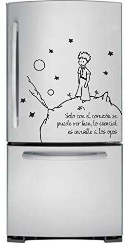 Thermodernizate.com Vinilo para Paredes y electrodomésticos. El principito (80x85cm)