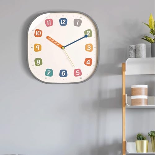 Pendules murale à quartz silencieuse et horloge murale maison salon - 6