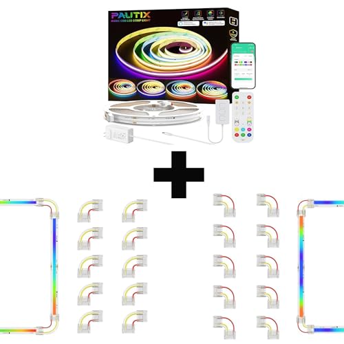Tira de LED RGB Smart IC COB 2m PAUTIX multicolor miniatura 1