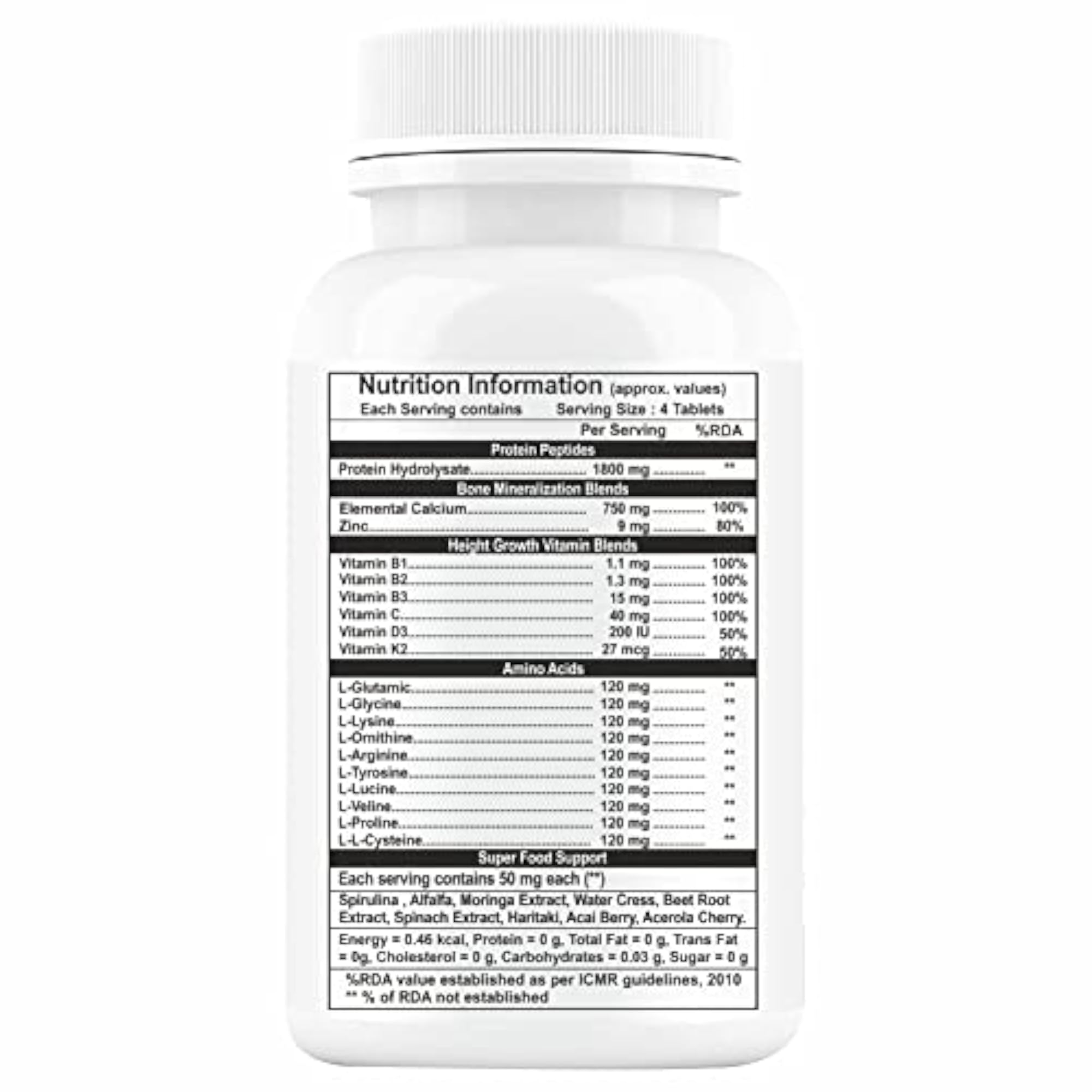 Propeptides Height Increase Supplement, Herbal Medicine