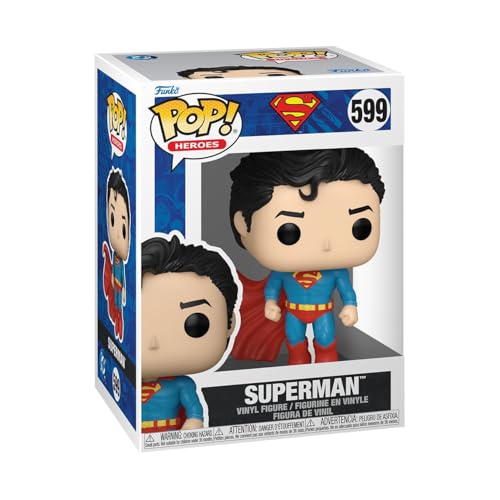Funko Pop! Heroes: DC New Classics - Superman - DC Comics- Vinyl-Sammelfigur - Geschenkidee - Offizielle Handelswaren - Spielzeug Für Kinder und Erwachsene - Superheroes Fans