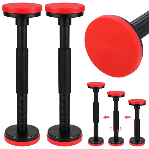2-Pack Cabinet Jacks for Installing Cabinets - Adjustable Support Pole