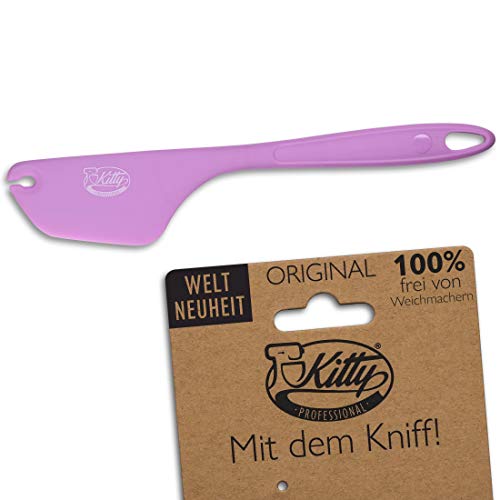 Teigschaber 2in1 Silikon Teigspachtel, Zubehör: Küchenhelfer sauber abstreifen | Teigschneider für KitchenAid Backzubehör Kitchen