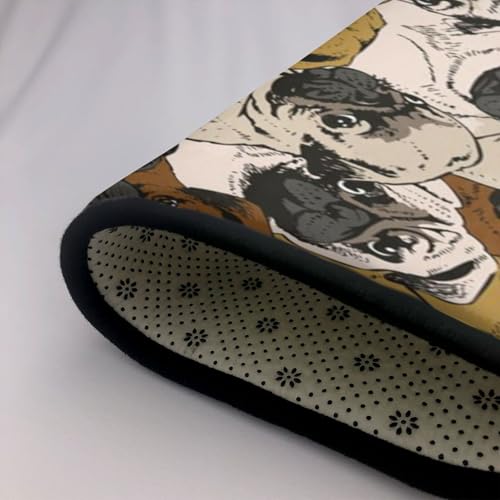 Tapis lavable antidérapant pour chambre d'enfant douce