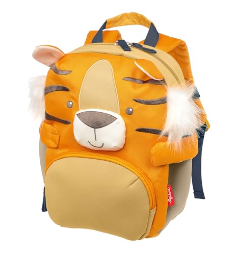 SIGIKID Kinderrucksack Tiger, Kindergarten-Rucksack: robust, leicht,...