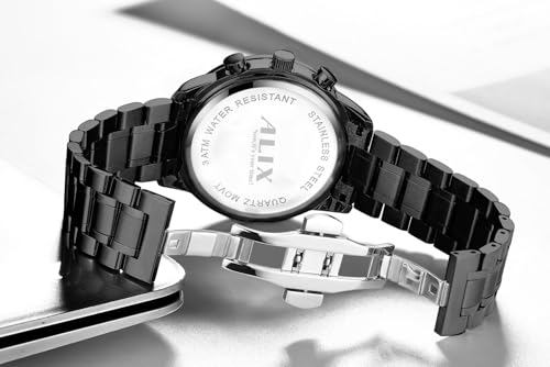 Image of ALIX Stylish Chronograph Date Display Water Resistant Analog Watch for Men