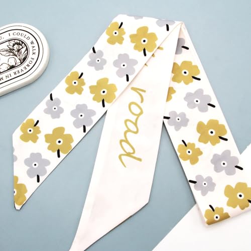 3 Pack Purse Scarf Set,Silk Ribbon Scarves for Bags Head Scarf for Handbag Handle Scarf Band Hair Neck Scarf for Women Fashion Holiday Gifts Wrapping,392