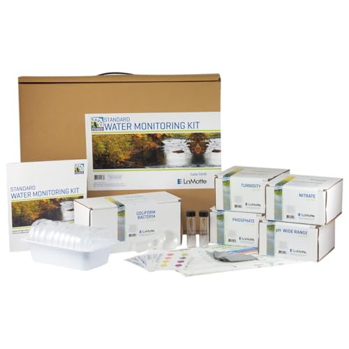 Lamotte Earth Force® Standard Water Monitoring Kit, 5848, 9 Test Factors, 100 Tests